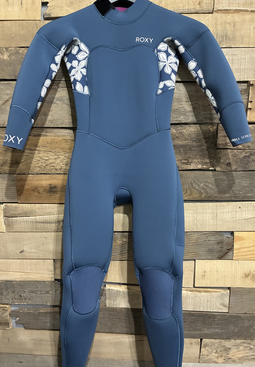 Roxy Swell Series Wetsuit (Blue Flower) 3/2| Surf Shop Grand Haven