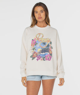 Roxy Lineup Oversized Crew