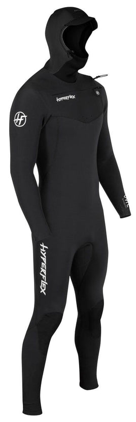 HyperFlex Mens VYRL Hooded Front Zip Wetsuit