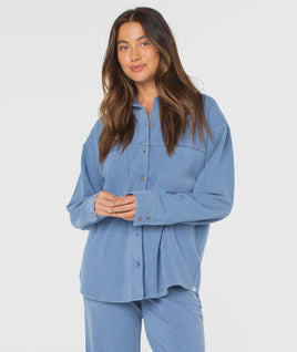 Roxy Dawn Light Top (Blue Horizon Solid)