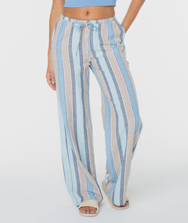 Roxy Iyla Pant (Silver Lake boardwalk Stripe)
