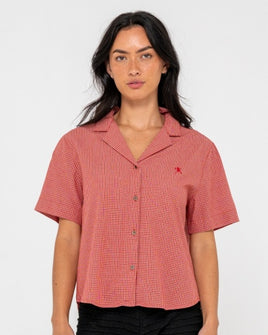Rusty Summer Court Short Sleeved Shirt