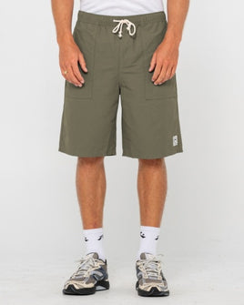 Rusty Vapor Elastic Short